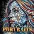 Mosaic Portraits Coloring Book for Adults
