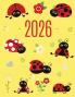 Ladybug Daily Planner 2026