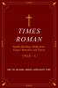 Times Roman