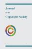Journal of the Copyright Society Volume 71(1)