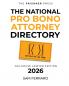 The National Pro Bono Attorney Director