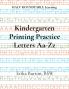 Kindergarten Printing Practice Letters Aa-Zz