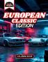Revline Coloring European Classic Car Coloring Book