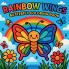 Rainbow Wings - Butterfly Coloring Book