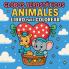Globos aerostáticos Animales - Libro para colorear