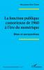 La fonction publique comorienne de 1960 à l'ère du numérique