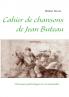 Cahier de chansons de Jean Buteau