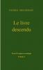 Le livre descendu