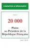 20 000 plaise au président de la république française