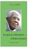 Ce que je retiendrai d'Aimé Césaire