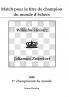 Match pour le titre de champion du monde d'échecs
