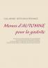 Menus d'automne pour la gastrite