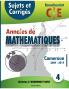 Annales de Mathématiques Baccalauréat C et E Cameroun 2009 - 2019