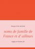noms de famille de France et d' ailleurs