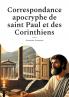 Correspondance apocryphe de saint Paul et des Corinthiens