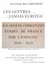 Les lettres... jamais écrites