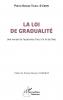 La loi de gradualité