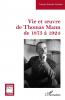Vie et oeuvre de Thomas Mann de 1875 à 1924