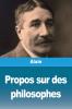 Propos sur des philosophes