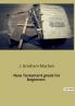 New Testament greek for beginners