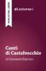 Canti di Castelvecchio - Giovanni Pascoli (analisi del libro)
