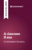A ciascuno il suo - Leonardo Sciascia (analisi del libro)