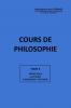 COURS DE PHILOSOPHIE TOME II