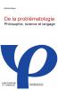 De la probl��matologie