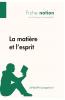 La mati��re et l'esprit (Fiche notion)