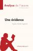 Une ��vidence d'Agn��s Martin-Lugand (Analyse de l'��uvre)