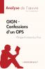 GIGN - Confessions d'un OPS de Philippe B et Jean-Luc Riva (Analyse de l'��uvre)