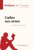L'adieu aux armes de Ernest Hemingway (Analyse de l'��uvre)
