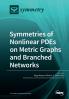 Symmetries of Nonlinear PDEs on Metric Graphs and Branched Networks