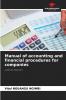 Manual of accounting and financial procedures for companies
