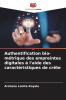 Authentification bio-métrique des empreintes digitales à l'aide des caractéristiques de crête