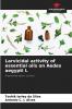 Larvicidal activity of essential oils on Aedes aegypti L