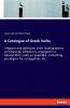 A Catalogue of Greek Verbs