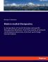 Modern medical therapeutics;