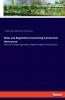 Rules and Regulations Concerning Commerical Intercourse