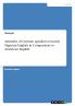 Attitudes of German speakers towards Nigerian English in Comparison to American English