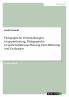 Pädagogische Veranstaltungen Gruppenleitung Pädagogische Gesprächsführung. Planung Durchführung und Evaluation