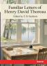 Familiar Letters of Henry David Thoreau