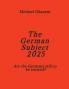 The German Subject 2025