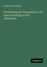 Die Erfindung des Thermometers und seine Gestaltung im XVII. Jahrhundert
