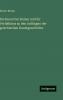 Die Kunst bei Homer und ihr Verhältniss zu den Anfängen der griechischen Kunstgeschichte