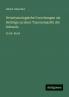 Ortsetymologische Forschungen als Beiträge zu einer Toponomastik der Schweiz