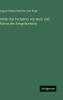 Ueber das Verhalten von Harn und Nieren der Neugeborenen