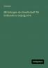 Mitteilungen der Gesellschaft für Erdkunde zu Leipzig 1876