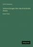 Untersuchungen über das Griechische Drama