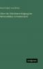 Ueber die Gleichberechtigung der Nationalitäten in Oesterreich